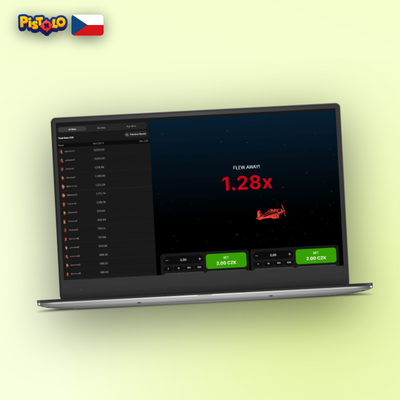 Ikona auto-bet funkce Aviator v Pistolo Casino — automatické opakování sázky po zvolený počet kol