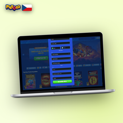 Pistolo Casino registrace s promo kódem – uvítací balíček s free spiny a bonusem