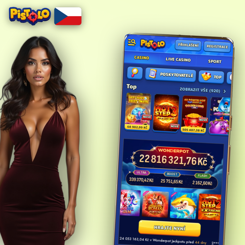 Pistolo Casino jak vyhrát — moderní ilustrace s herními symboly a rostoucím grafem